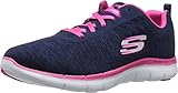 Skechers Flex Appeal 2.0, Women Multisport Outdoor Shoes, Blue (nvpk), 5 UK (38 EU)