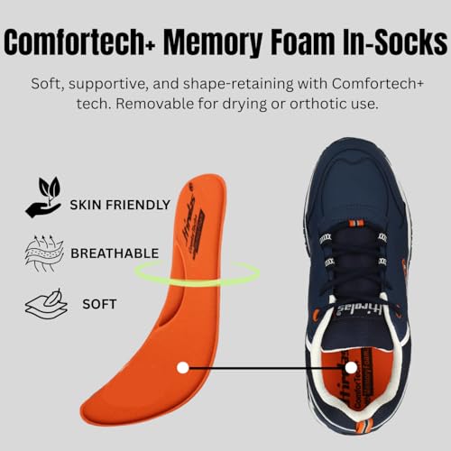 Image of Hirolas Training Gym Shock Absorbing Athletic Running Walking Multi Sports Shoes