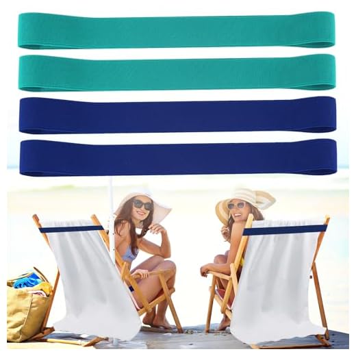 Gjinxi Bandas de toalla de playa, 4 piezas, clips de toalla de crucero, soporte de correa elástica, correa elástica multifunción, bandas reutilizables, resistentes al viento, accesorios para piscina,