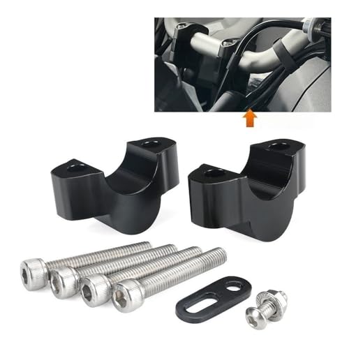 Rehausseur guidon Tracer 9 GT Y-AMT 2024 accessoire pince barre poignée moto 20mm
