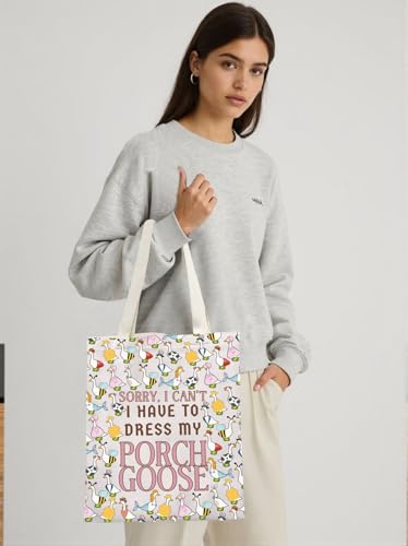 Bolso Tote para amantes de gansos KUIYAI miniatura 2