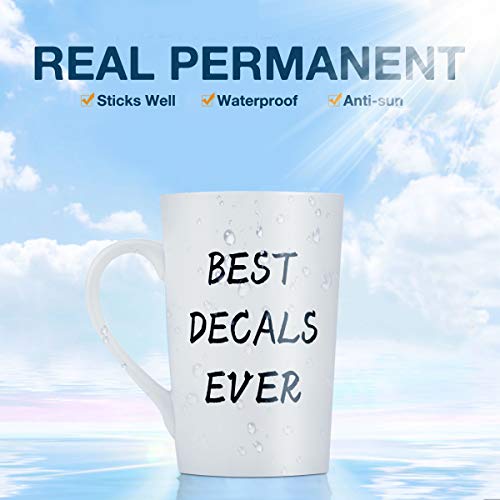 image for HTVRONT Black Permanent Vinyl, 12