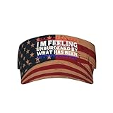 I'm Feeling Unburdened by What Has Been Sun Defense Adult Protection Visor1 Black