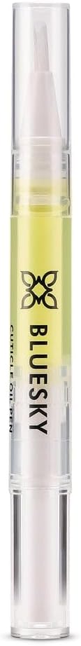 Bluesky Hydraterende nagelriemoliepen, hydrateert en verzacht droge nagelriemen, hand- en nagelbehandeling met zoete amandelolie, kokosnoot en gouden jojoba