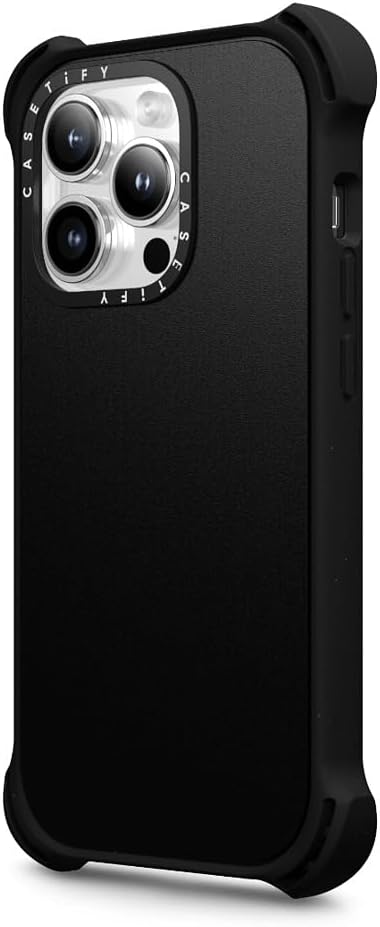 CASETiFY Bounce iPhone 14 Pro Max Case [6X Military Grade Drop Tested / 21.3ft Drop Protection/Compatible with Magsafe] - Matte Black - Image 5