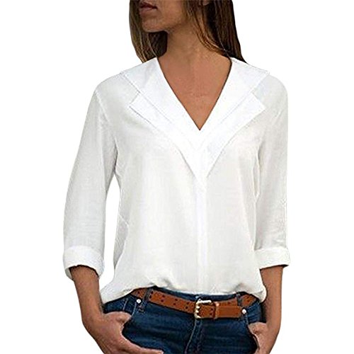 ITISME Femme Automne Manche Longues Grande Taille Casual Top Blouse Tee Shirt Haut Cover