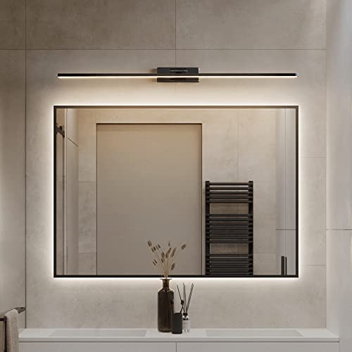 Lampada a LED per specchio da trucco, cablata sopra l'armadio, illuminazione da parete per il bagno, 80 cm