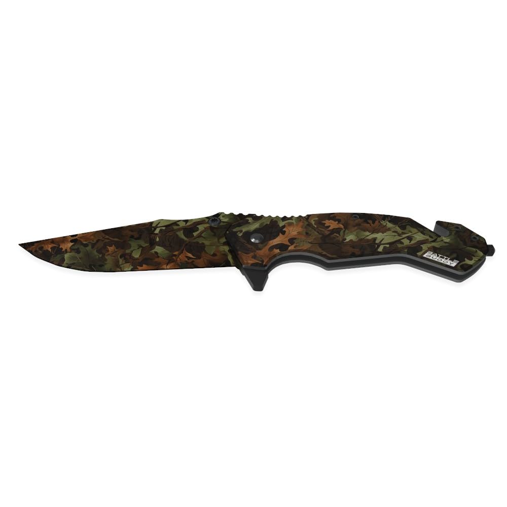 Outdoor Knives, Wildlife Pocket Knife, Digital Printing On Blade