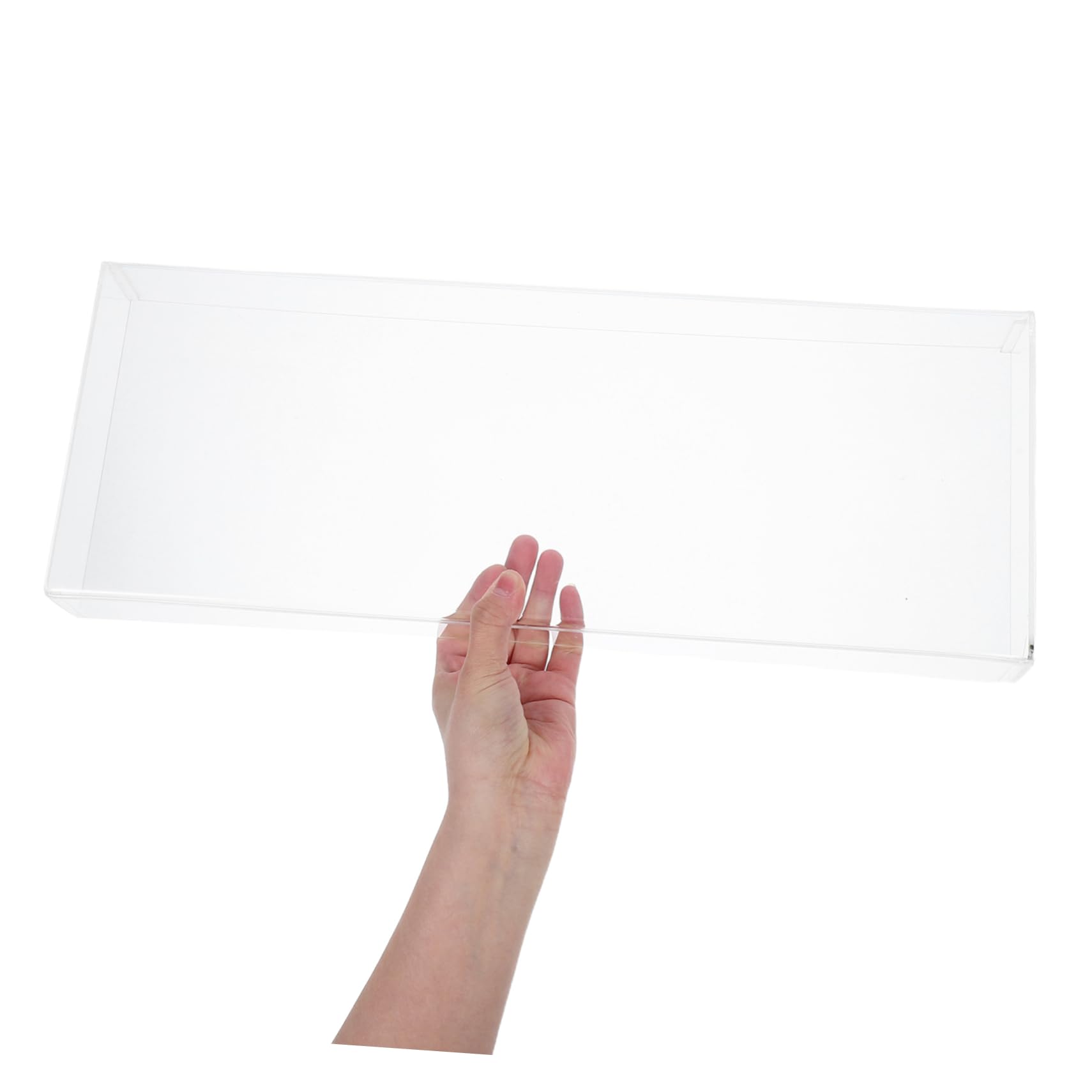 Transparente Acryl Tastaturschutzhülle für 104/108 Tasten, Staubschutz