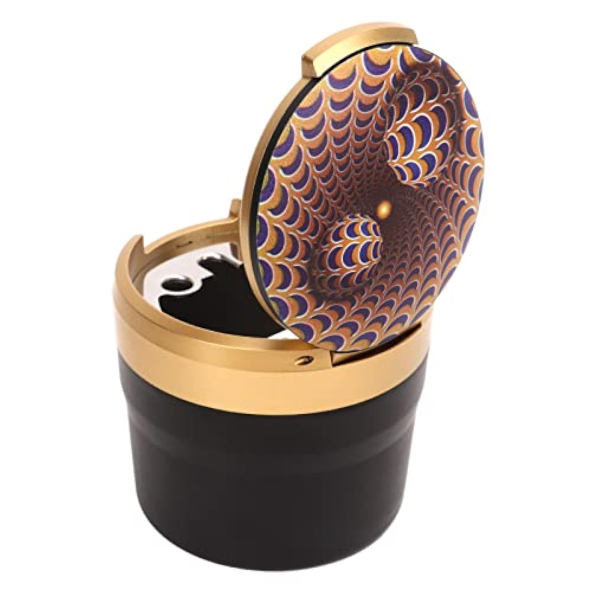 Fireproof ABS Car Ashtray, Stylish Cup Holder
