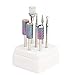 Tungsten Carbide Diamond Carbide Nail Drill Bits Set ECBASKET Nail File Bits 7pcs 3/32 inch for Acrylic Gel Nails Cuticle Manicure Pedicure