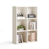 LINSY HOME 6-Cube Bookcase,...
