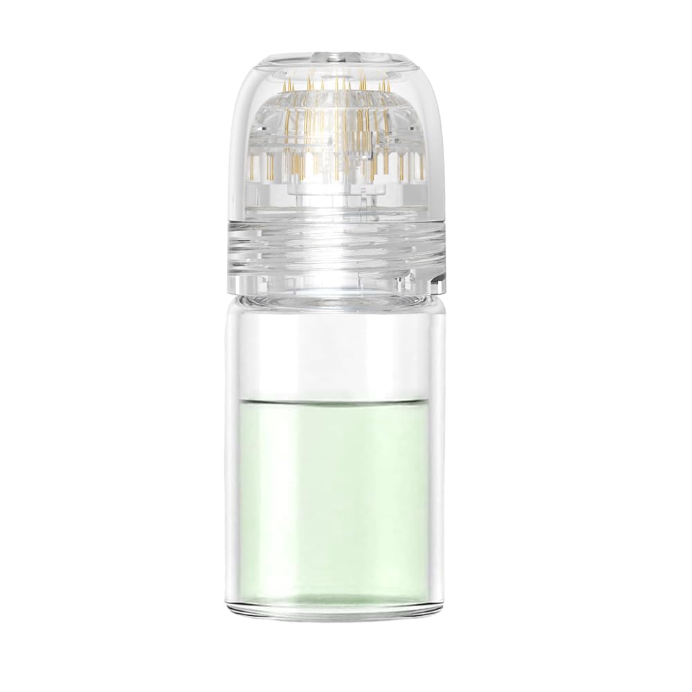 Serum Applicator Hydra Needle Derma Stamp 0 25mm Titanium Microneedling Roller Stamp Serum is Not Included