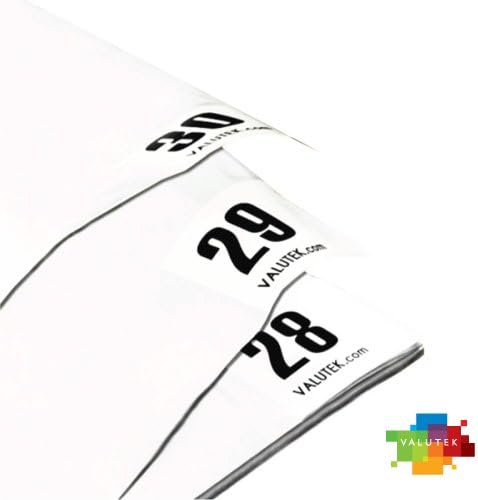 VT18364P30L-W NanoTEK LDPE Cleanroom Adhesive Mat, 18" Width x 36" Length x 1.93 mil Thick, White (4 Sheets of 30)