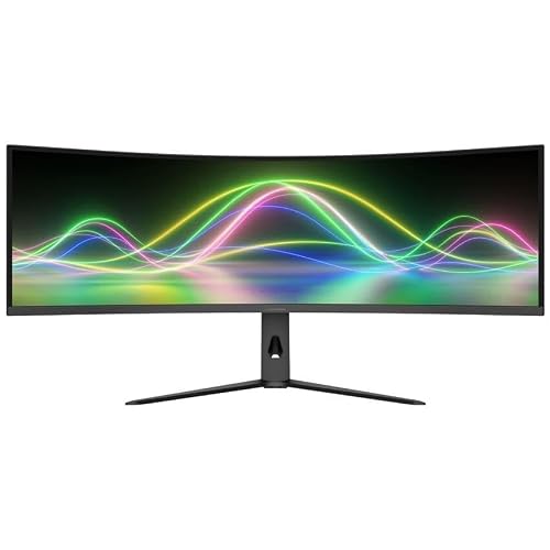 LC-POWER LC-M49QCK 49-inch Curved VA Monitor with DisplayPort and 2x HDMI