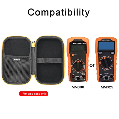 Image of RLSOCO Carrying Case for Klein Tools MM325 /MM320 /MM300 Digital Multimeter & Klein Tools ET270 Auto-Ranging Digital Multi-Tester (Case Only)