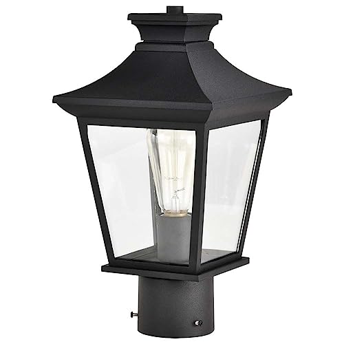 Nuvo 60/5745 Jasper 1-Light Outdoor Post Lantern, Matte Black #TOP1