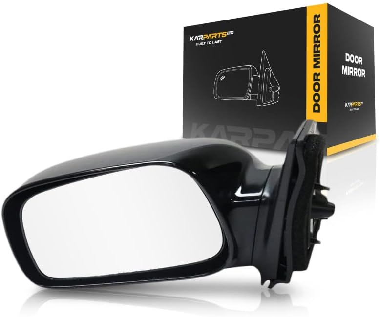 For Toyota Corolla 2003 04 05 06 07 2008 Door Mirror Driver Side | Power | Non-Heated | Paint to Match | Replacement For 8794002380 | TO1320178, TO1320179