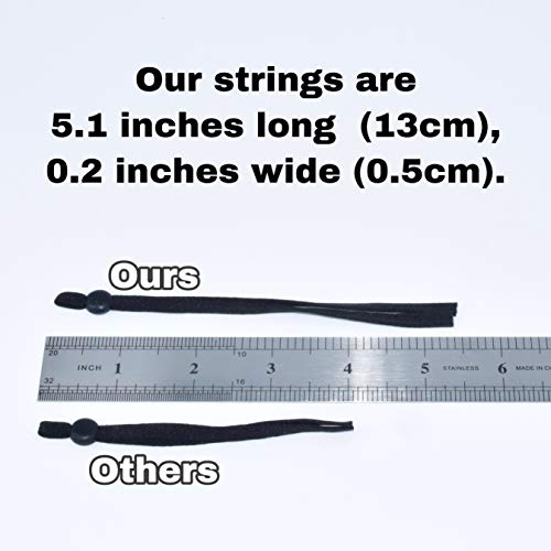 image for AIYAMY 150Pcs of Elastic String for Mask with Adjustable Buckle, Upgra