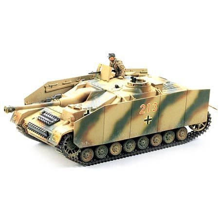 Tamiya 35087 1:35 Dt. SdKfz.163 Sturmgeschütz IV (1), Modellbausatz,Plastikbausatz, Bausatz zum Zusammenbauen, detaillierte Nachbildung