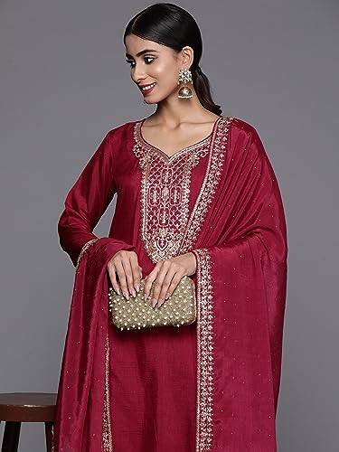 Image of ROYALICA Women Kurta Set With Dupatta
