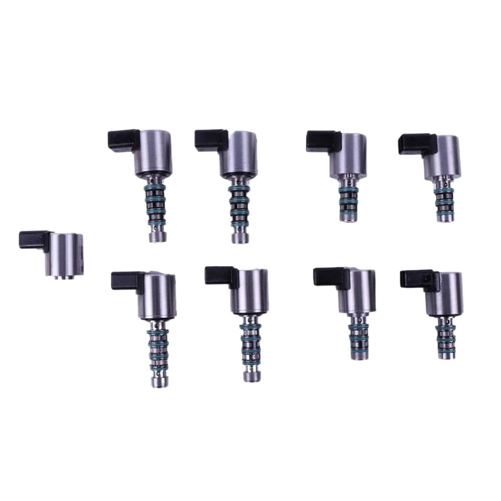 Ygjbegrhc Onecolor 9 Pcs Dl382 Automatic Transmission Gearbox Solenoid Kit Compatible With 2013 And Up A6 A7 S6