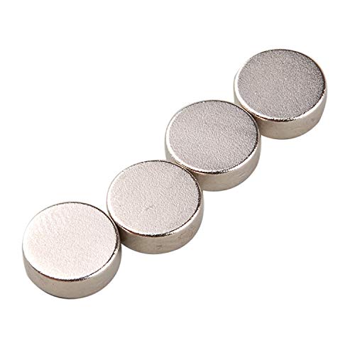 Yizhet 50 Stück Mini Magnete Kühlschrank Klein Gelten für Magnettafel Whiteboard Tafel Pinnwand u.v.m. (8 x 3mm)