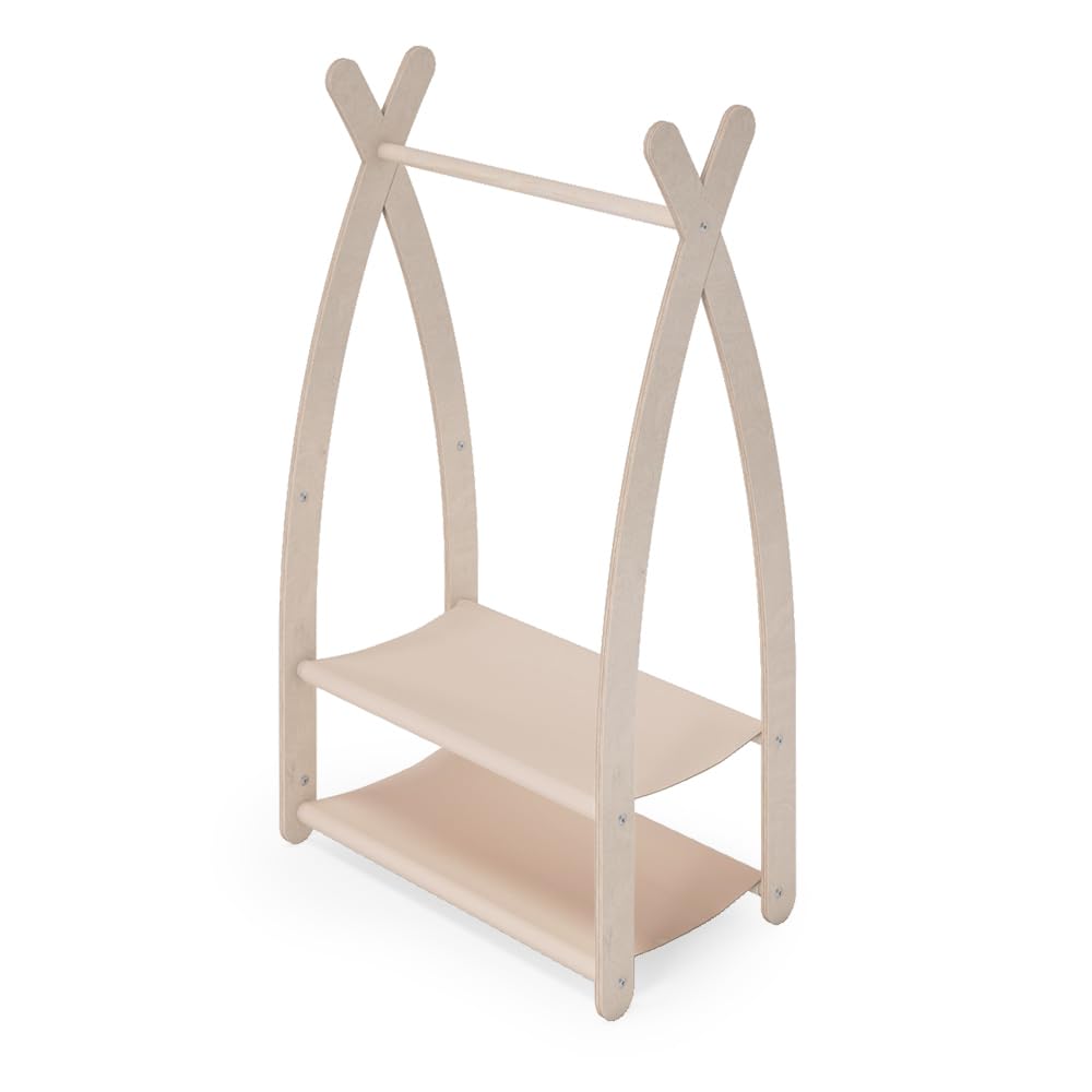 MAMOI® Perchero infantil de pie 95x106x32cm / 53x95x32cm