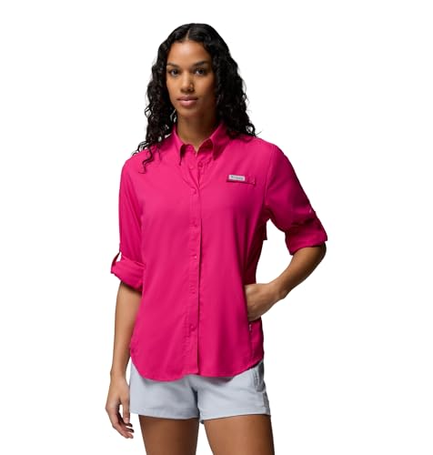 Image of Columbia Women's PFG Tamiami II Long Sleeve Shirt