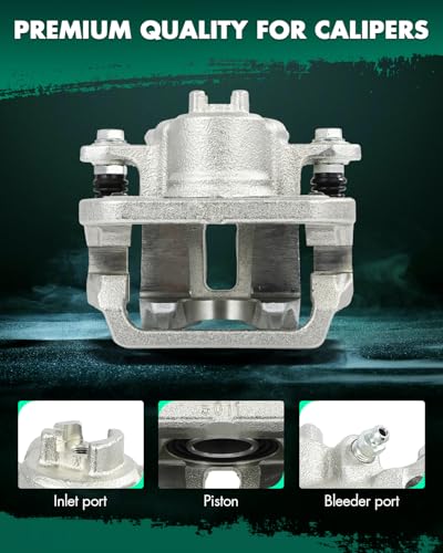 Image of SCITOO 19B6026 Rear Right Passenger Side Brake Caliper Fits For Acura For TL 2009-2014, With Bracket,1PC