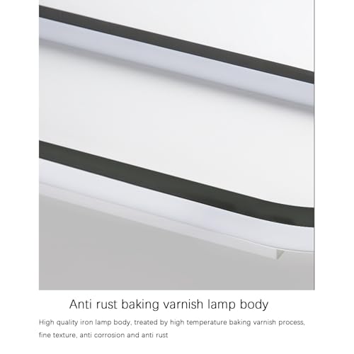 Plafonnier LED moderne dimmable de 100cm couleur or avec télécommande - 3