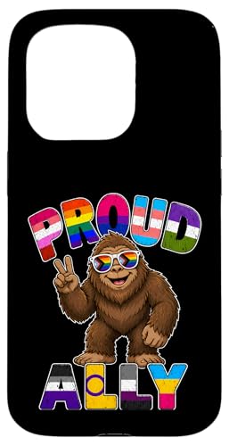 Proud Ally �r�b�O�t�b�gLGBTQ�v���C�h���ԁB �X�}�z�P�[�X iPhone 15 Pro �p