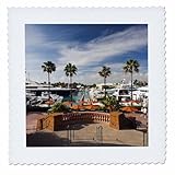 Square dimensions (in inches): 25 L x 25 W, image dimensions (in inches): 23 L x 23 W 100% poloyester; image is soft to touch. Made in USA Edges have pinking shear cut Image will not fade with washing. Image not a transfer, part of material