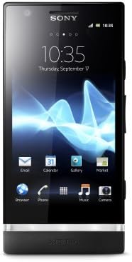 Sony LT22i Xperia P Unlocked Android Smartphone NXT Series with 4-Inch Reality Display, 1Ghz Dual Core, 8MP Camera, 16 GB Memory - International Version/Warranty - Black