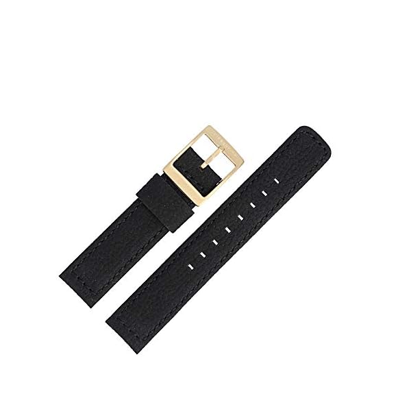 Liebeskind Berlin Uhrenarmband 18mm Leder Schwarz Glatt - B_LT-0020-LQ