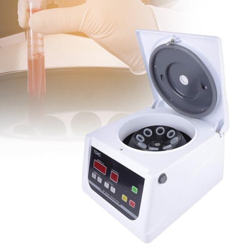 Gdrasuya10 60W TD4C Desktop Electric Lab Laboratory Centrifuge Machine 8 x 15ml Benchtop Centrifuge Max. Speed 4000rpm