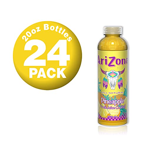 Arizona Pineapple Juice Drink, 20 Fl Oz (Pack Of 24) #TOP4