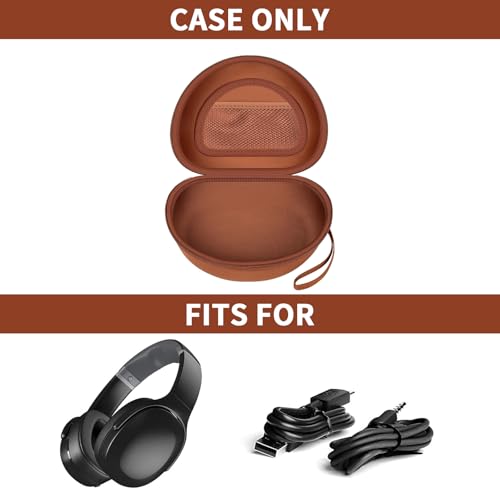 Image of Headphone Case for Skullcandy Crusher /Hesh /Evo, for JLab JBuds Lux ANC | for TOZO HT3 /HT2 Wireless Over-Ear Bluetooth Earphones, Travel Carrying, Daily Commute /Gym /Outdoor Use, Hard Box Only