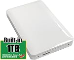 Avolusion 1TB USB 3.0 Portable External Gaming Hard Drive (for Xbox One X, S & Series X|S - Pre-Formatted) White