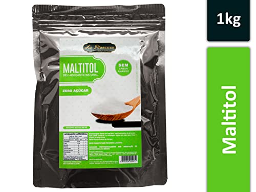 Maltitol Premium Cristal Adoçante Natural 1kg La Pianezza