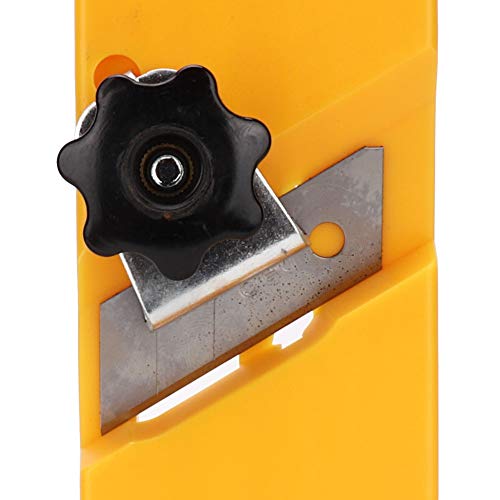 -Hobel, schnell schneidender Gipskarton-Hobel 90-Grad-Halterung Arbeitssparender Kantenhobel für Holzplatten Trockenbau