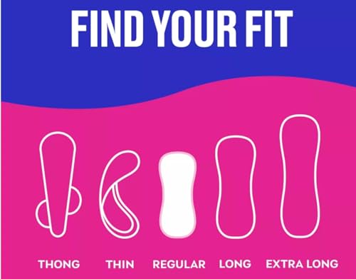 Image of Carefree Acti-Fresh Body Shape Regular To Go Pantiliners - 54 Liners, Pack of 4, 216 Total