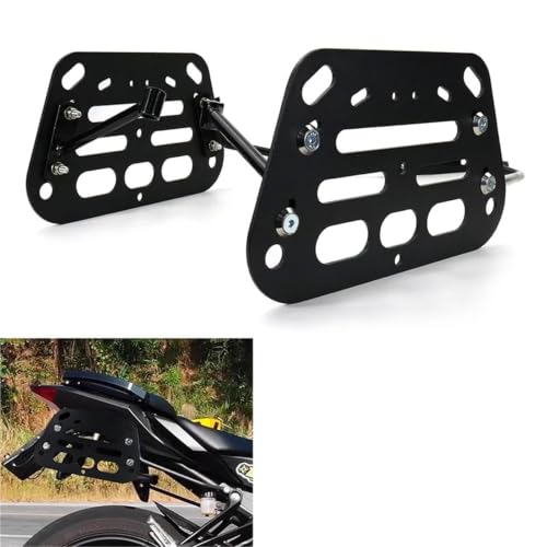 Porte-Bagages Support Latéral pour MT-07 FZ-07 Structure Acier Premium - 6