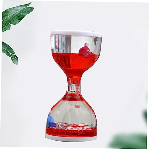 Yardwe 3 Pçs Temporizador Líquido Areia Arte Líquido Movimento Bolha Temporizador Brinquedo Sensoria
