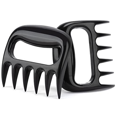 2 Pack Meat Claws for Shredding, Shredding Meat Bear Claws, Meat Shredder Tool Bear Claws Chicken Shredder Smoker Grill Accessories for Turkey, Christmas Stocking Stuffers BBQ Gifts for Men