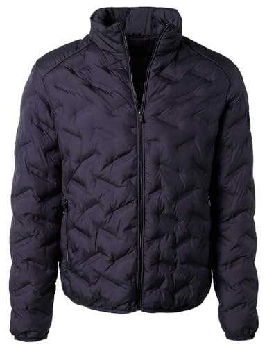Pierre Cardin Herren Steppjacke Futureflex Blouson | Männer Outdoorjacke | Blouson | Stehkragen | Reißverschluss | Modern Fit | Marine 6000 | 4XL