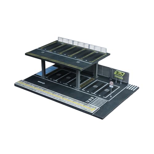 1/64 模型 駐車場 MO923001 Moreart ピット ガレージ ジオラマ ミニカー [並行輸入品]のサムネイル