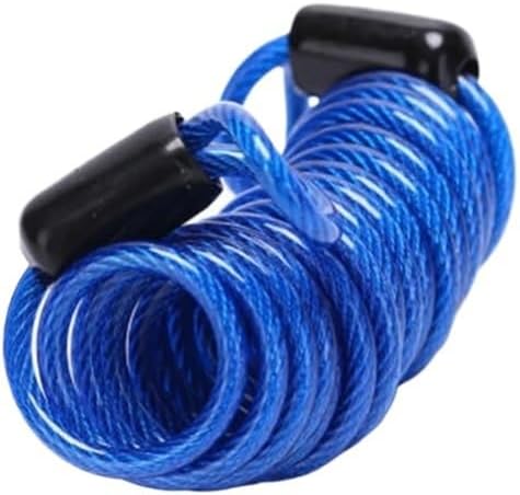 Bike Locks Heavy Duty/Bicycle Chain/Cycling Lock,Codes for Bike Cycle, Moto, Door, Gate Fence(1M - Blue)