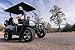 Coleman Powersports GCEV4G-T Electric Golf Cart, 5000W Motor, 48V Battery, 4-Seater, Front Suspension, Hydraulic Disc Brakes