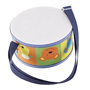 Daijianbin Kindertrommel Snare-Drum mit Tiermotiven